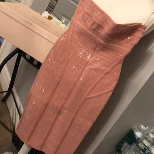 Herve Leger Sequin Dress